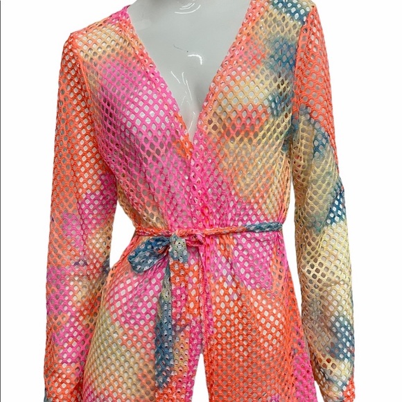 HOT & DELICIOUS | NWT Tie Dye Swim Duster - Picture 7 of 9